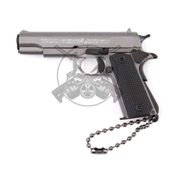 LLAVERO PISTOLA 1911 GRIS