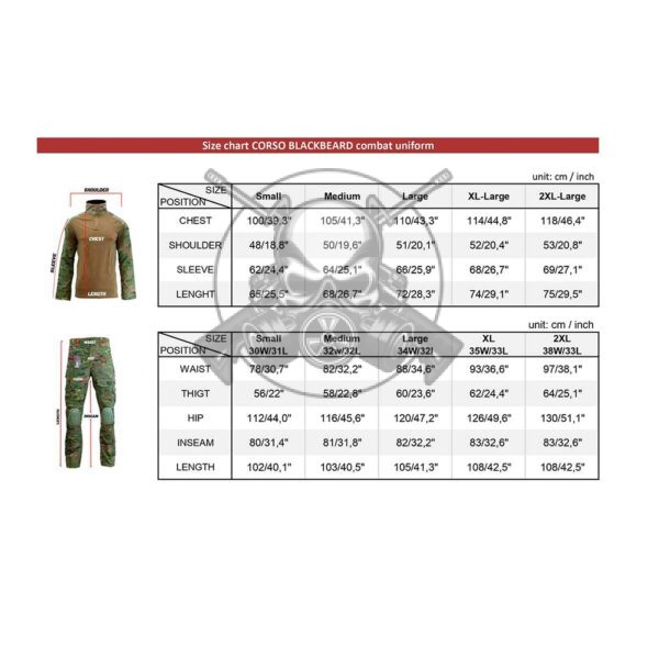 PANTALON TACTICO BLACKBEARD MULTICAM BLACK - Imagen 3