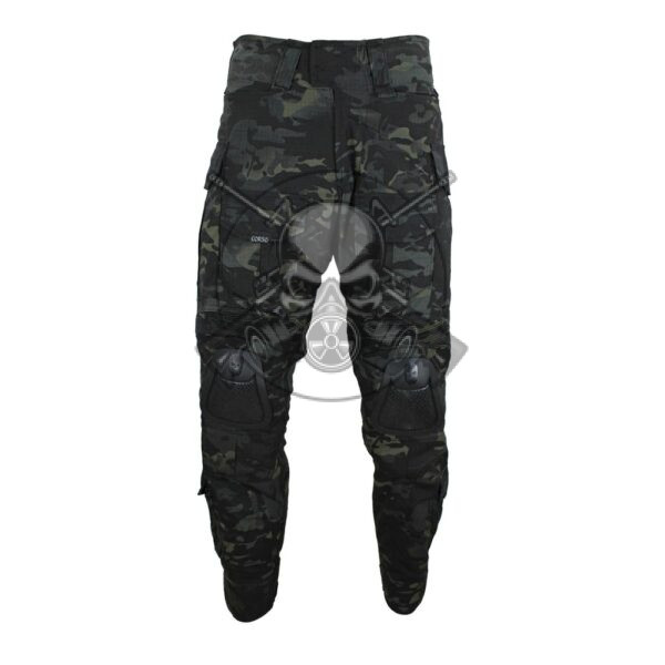 PANTALON TACTICO BLACKBEARD MULTICAM BLACK