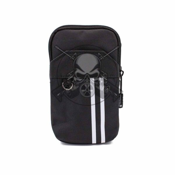 BOLSO RAYAS MOVIL NEGRO