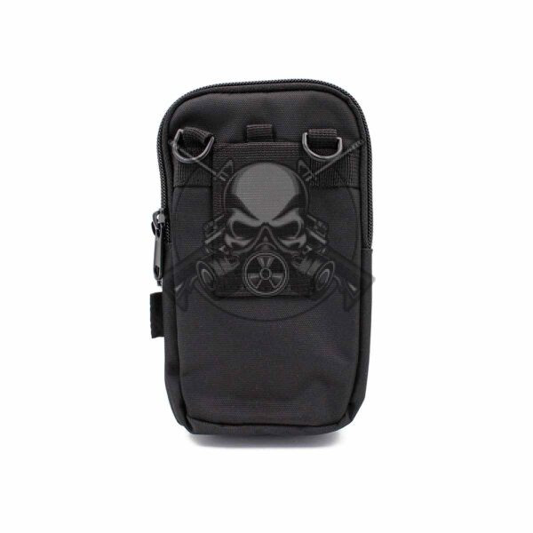 BOLSO RAYAS MOVIL NEGRO - Imagen 2