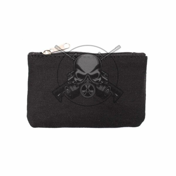 MONEDERO TELA LEGION NEGRO - Imagen 2