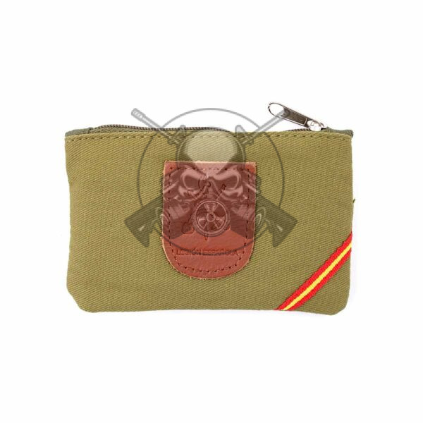 MONEDERO TELA LEGION VERDE