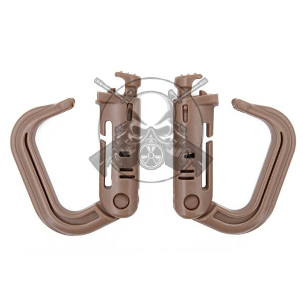 FASTENER PVC 2PCS COYOTE - Imagen 2