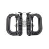 FASTENER PVC 2PCS NEGRO