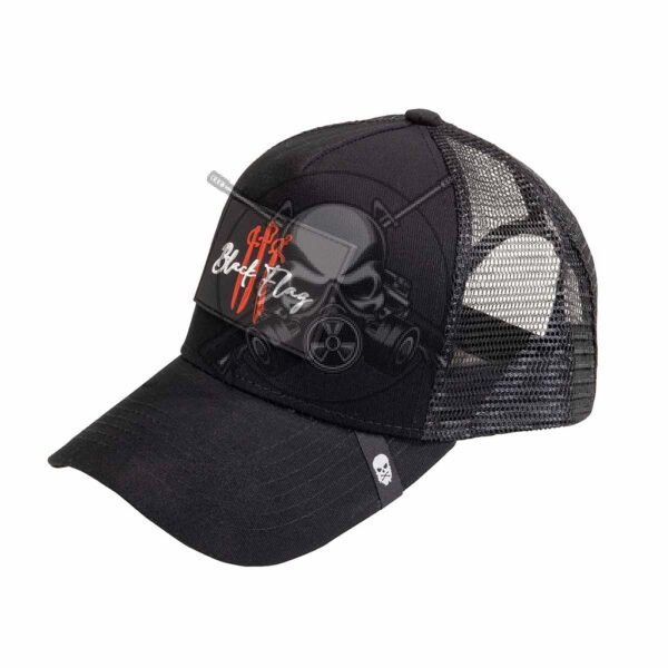 GORRA BLACK FLAG REJILLA NEGRA