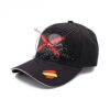 GORRA BORGOÑA NEGRA