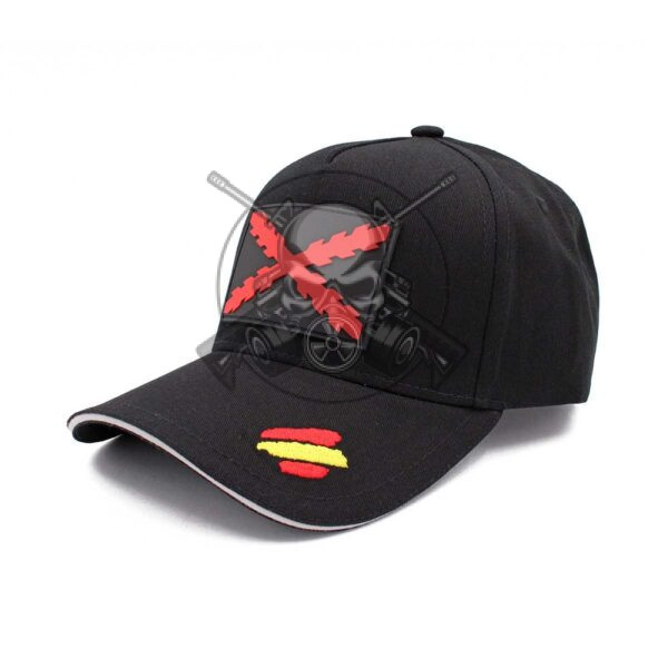 GORRA BORGOÑA NEGRA