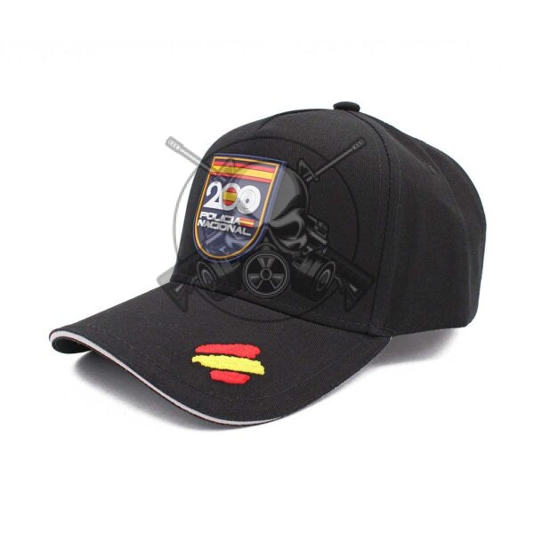 GORRA POLICIA NACIONAL 200 ANIV. NEGRA