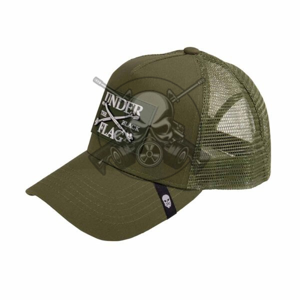 GORRA UNDER THE BLACK FLAG REJILLA VERDE