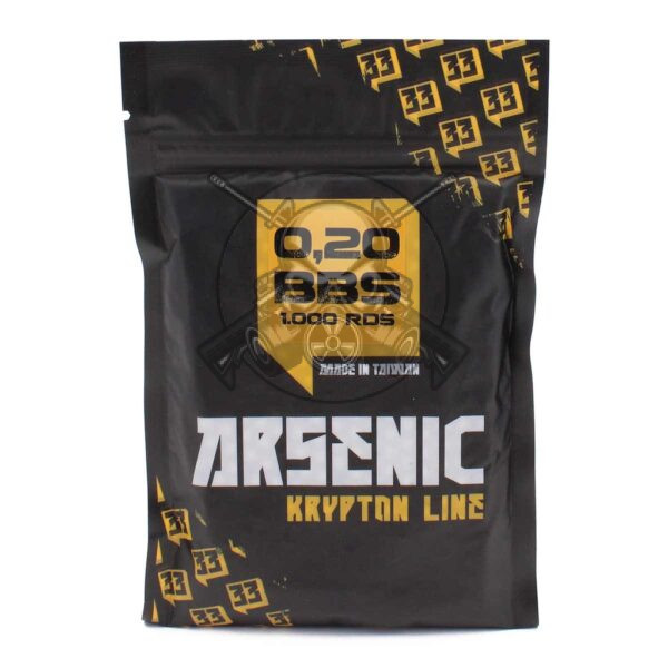 BOLAS ARSENIC 0.20G 1000RDS BLANCA
