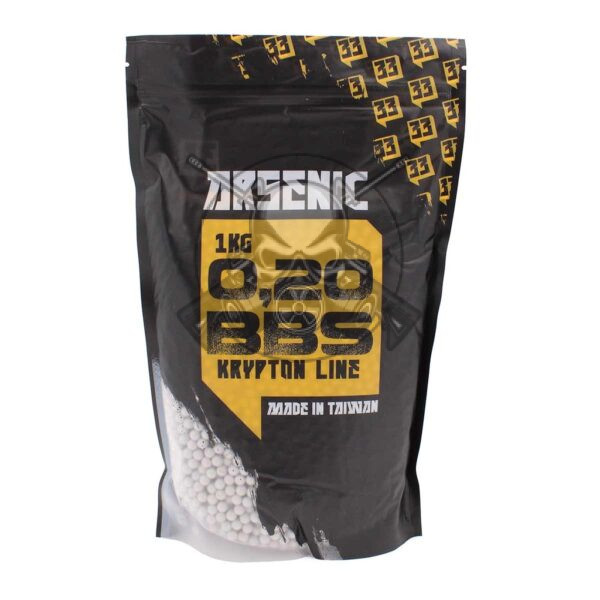 BOLAS ARSENIC 0.20G 1KG BLANCA