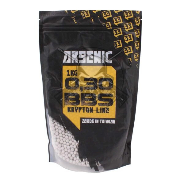 BOLAS ARSENIC 0.30G 1KG BLANCA