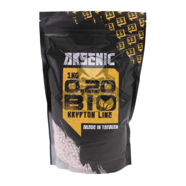 BOLAS ARSENIC BIO 0.20G 1KG BLANCA