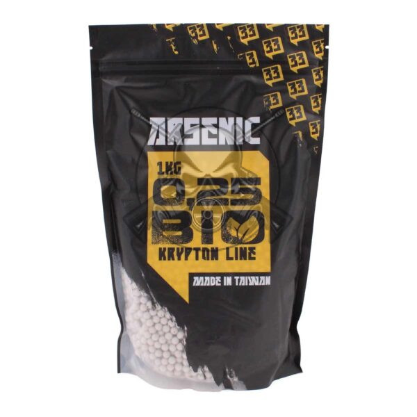BOLAS ARSENIC BIO 0.25G 1KG BLANCA