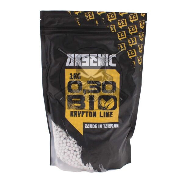 BOLAS ARSENIC BIO 0.30G 1KG BLANCA