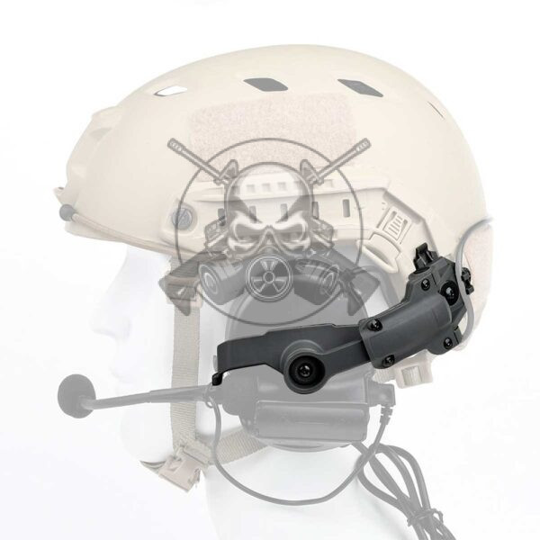 MONTURA AURICULARES CASCO ARC TAC-SKY NEGRO - Imagen 3