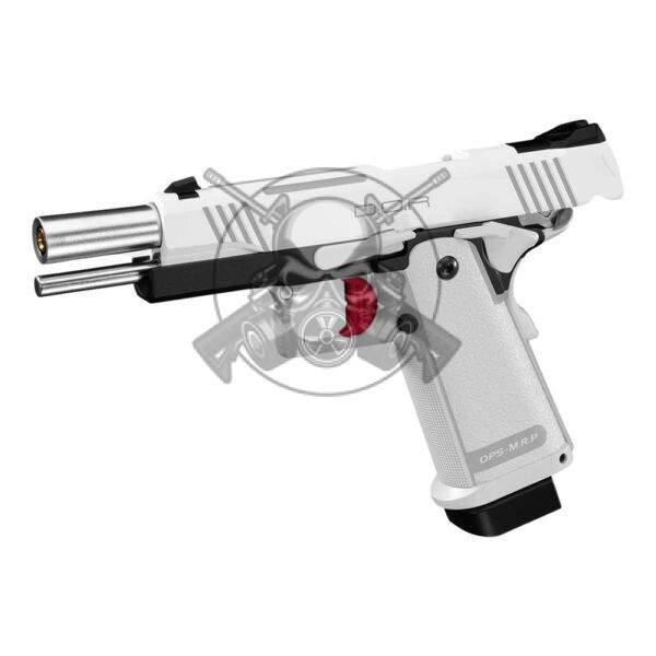 PISTOLA MARUI HI-CAPA 5.1 D.O.R GAS BLANCA - Imagen 2