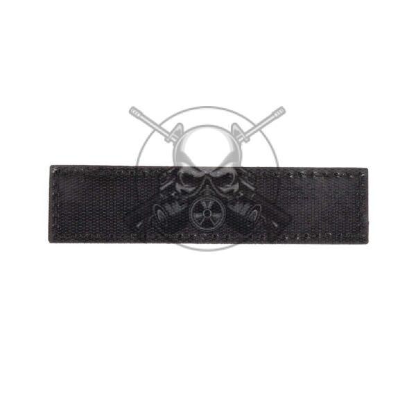 PARCHE PVC 3D MEMENTO MORI ROJO - Imagen 2
