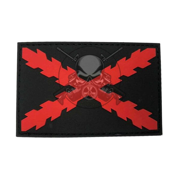 PARCHE PVC BORGOÑA GR. NEGRO