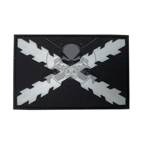 PARCHE PVC BORGOÑA GR. PLATA