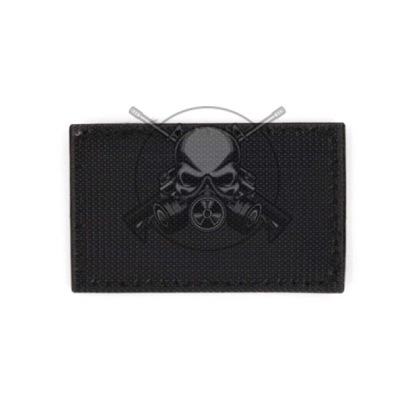 PARCHE PVC BORGOÑA PEQ. NEGRO - Imagen 2