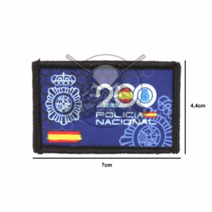 PARCHE SUBLIMACION POLICIA ANIVERSARIO