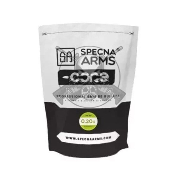 BOLAS SPECNA ARMS CORE BIO 0.20G 0.5KG BLANCA
