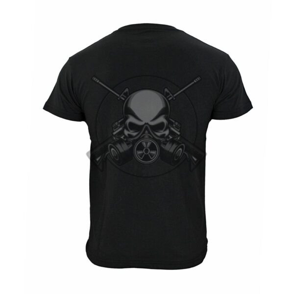 CAMISETA CABALLEROS TEMPLARIOS NEGRA - Imagen 2