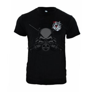 CAMISETA CRUZ TEMPLARIO NEGRA
