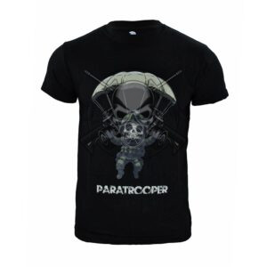 CAMISETA PARATROOPER NEGRA