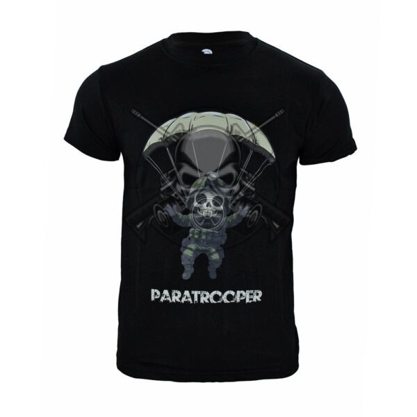 CAMISETA PARATROOPER NEGRA