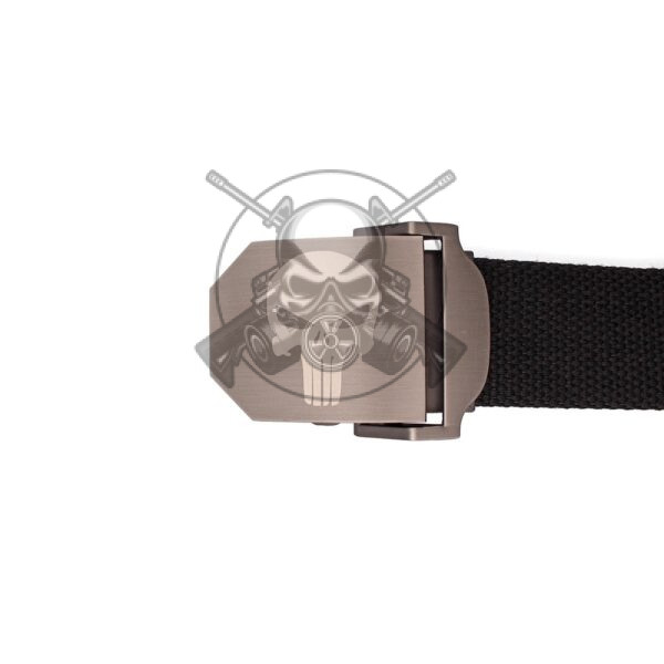 CINTURON  HEBILLA PUNISHER PLATA - Imagen 2