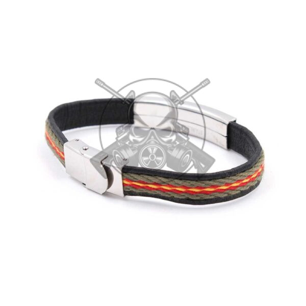 PULSERA ESPAÑA LONA CHAPA GUARDIA CIVIL - Imagen 2
