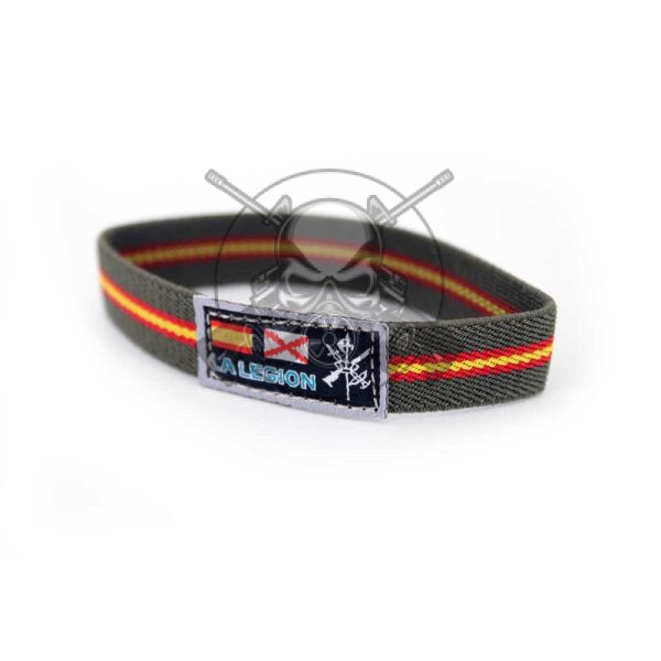 PULSERA LEGION ELASTICA ESPAÑA BORGOÑA