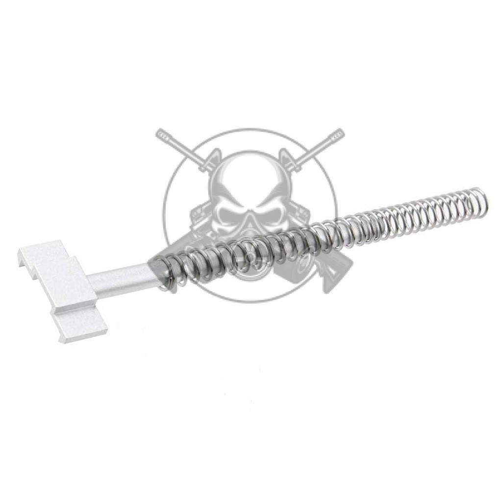 COWCOW AAP01 ALUMINIUM GUIDE ROD SET SILVER - Imagen 2