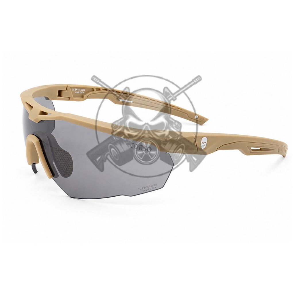 GAFA REVENGE KEEL LENTES INTERCAM. COYOTE - Imagen 2